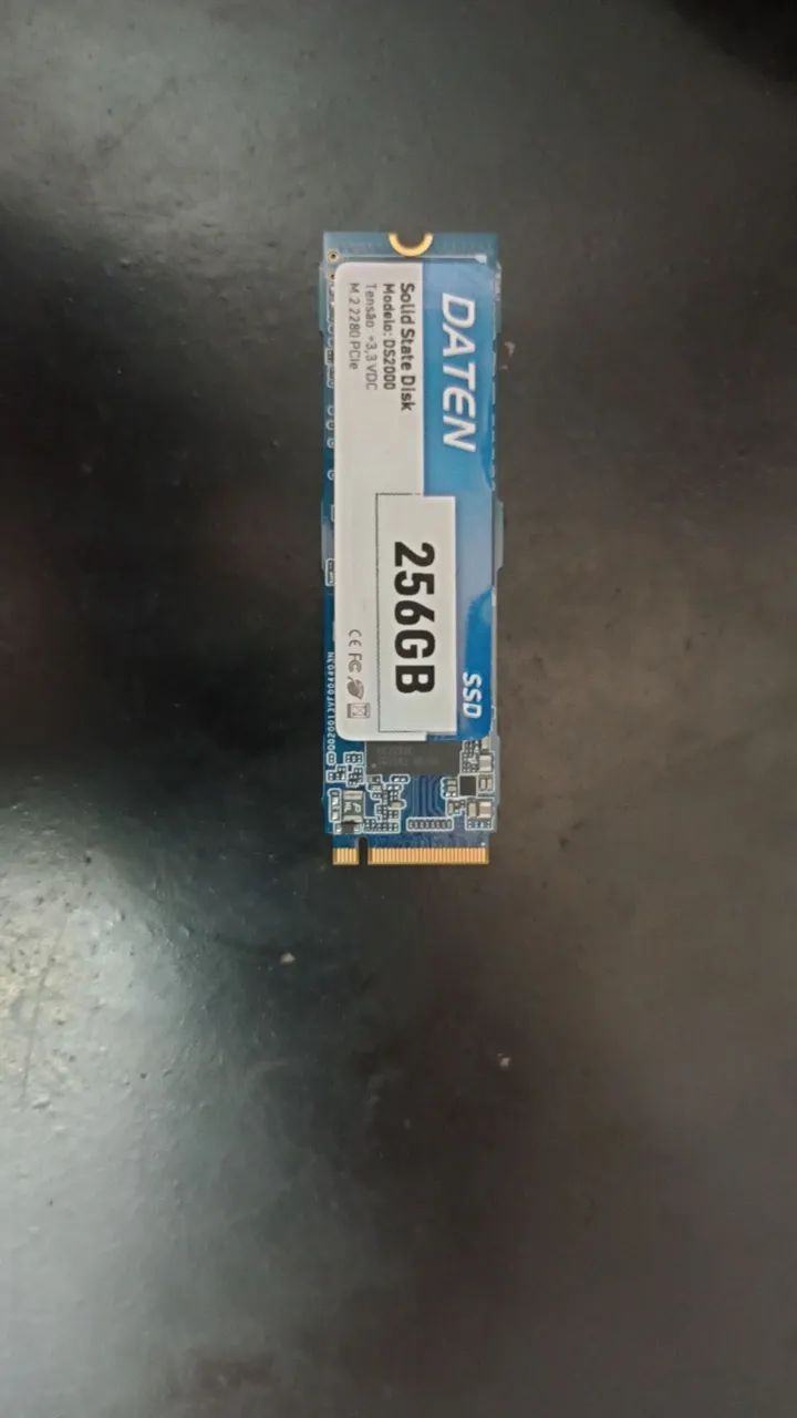 SSD 256GB nvme - Foto 3