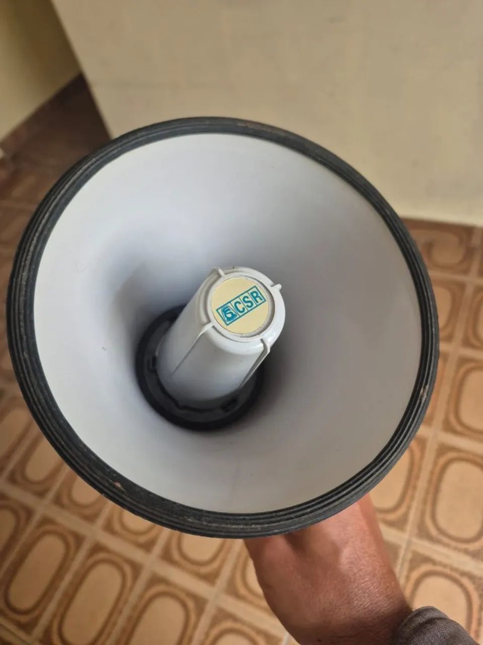 Megafone portátil com sirene musical e gravador - Foto 4