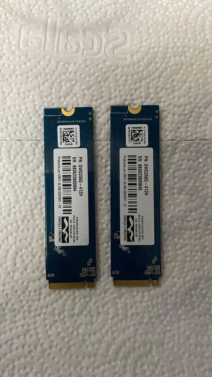 M.2 Nvme  256 GB AWin Memmory