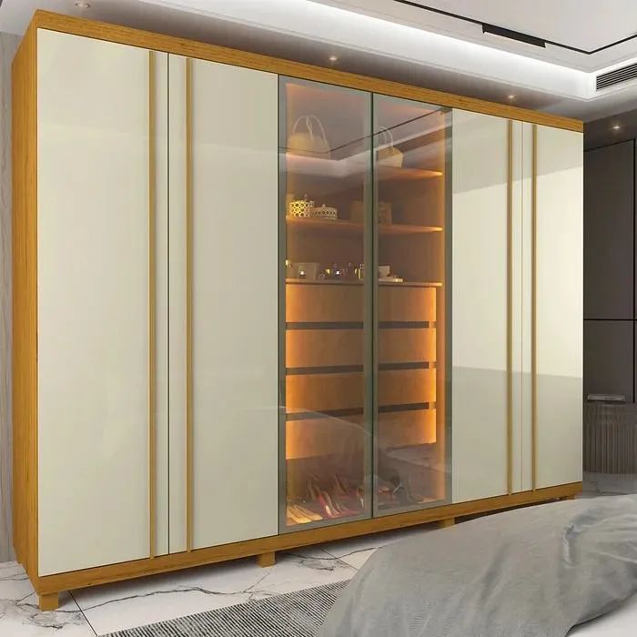 Guarda roupa com led 