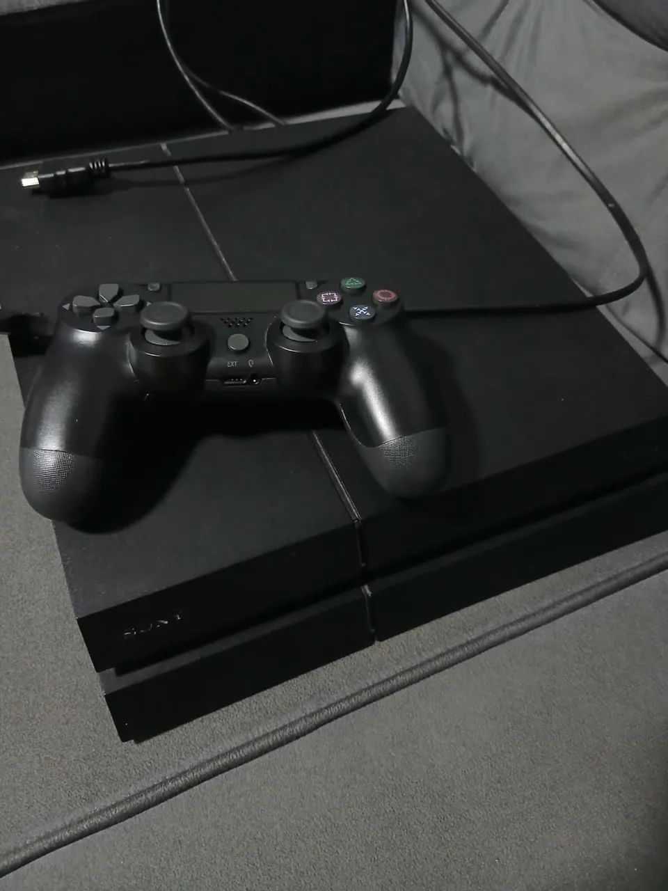  PS4 Fat 500GB + HD Externo 500GB + Controle - Ótimo Estado