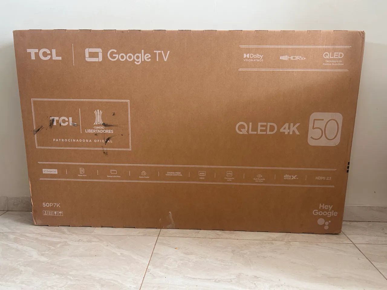 TV SMART TV TCL QLED 50 polegadas  - Foto 2