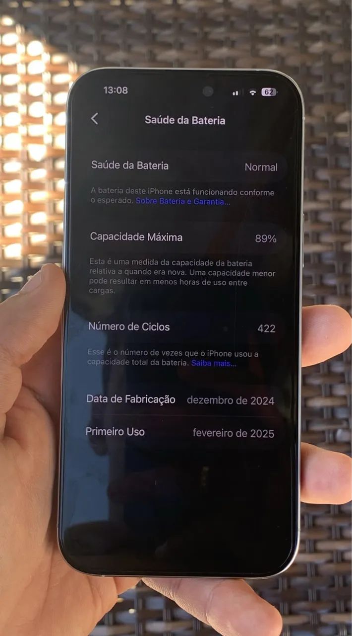 IPhone 16 pro max 256gb (branco) - Foto 4