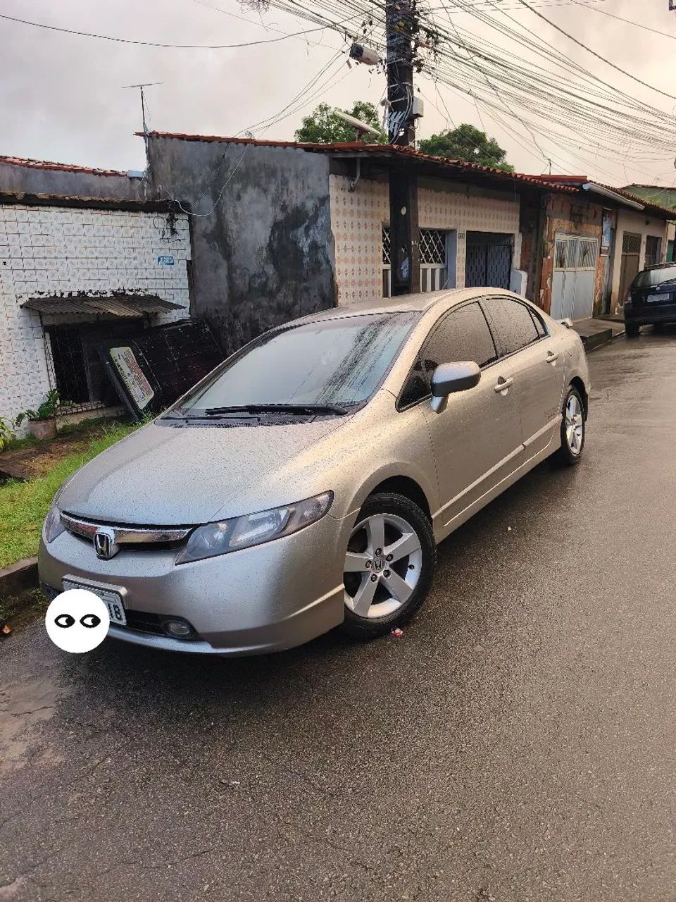 Honda Civic Civic Sedan LXS 1.8/1.8 Flex 16V Mec. 4p 2008