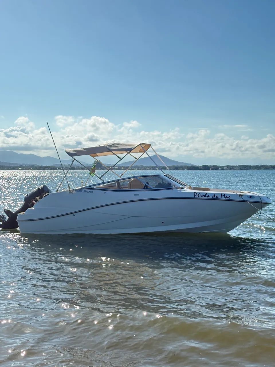 Lancha FS 205 2015 Motor Mercury 150HP 150Horas! Com carreta Rodoviaria E Encalhe!  - Foto 6