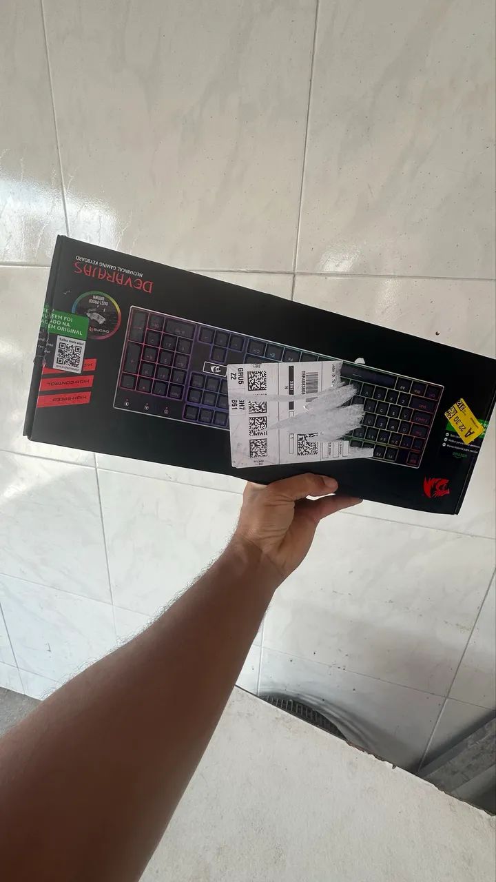 Teclado Gamer Redragon Devarajas