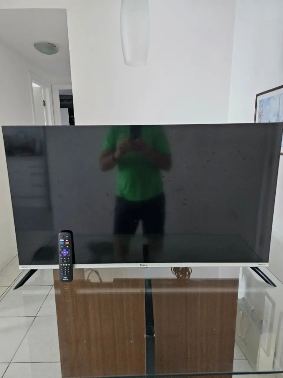 Smart TV Philco 42 polegadas Roku com controle remoto - Foto 2