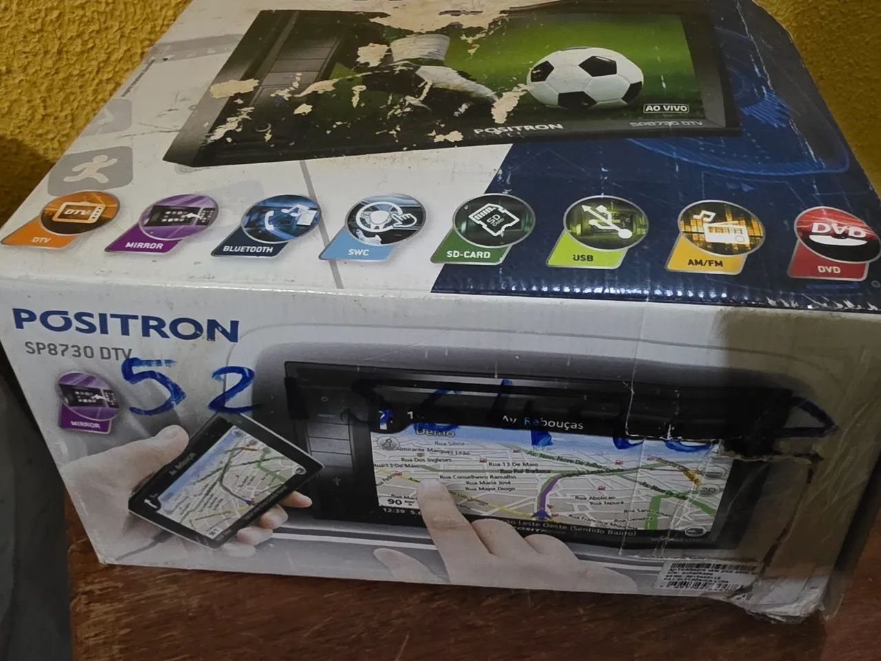 KIT MULTIMIDIA POSITRON SP 873D  TV DIGITAL 