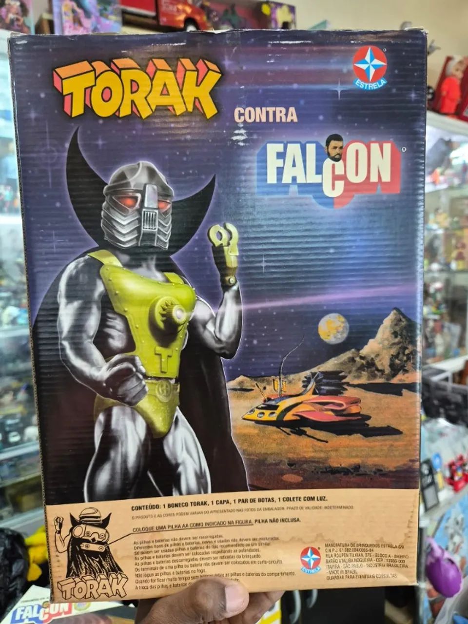 Boneco Torak- O Rival do Falcon - Estrela. - Foto 3