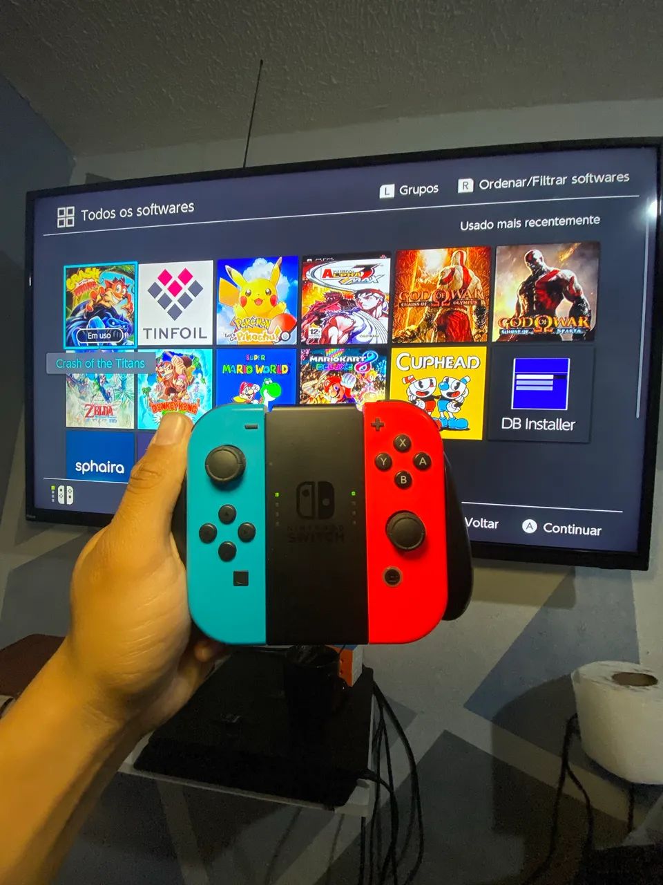 Nitendo Switch V2 Desbloqueado  - Foto 5