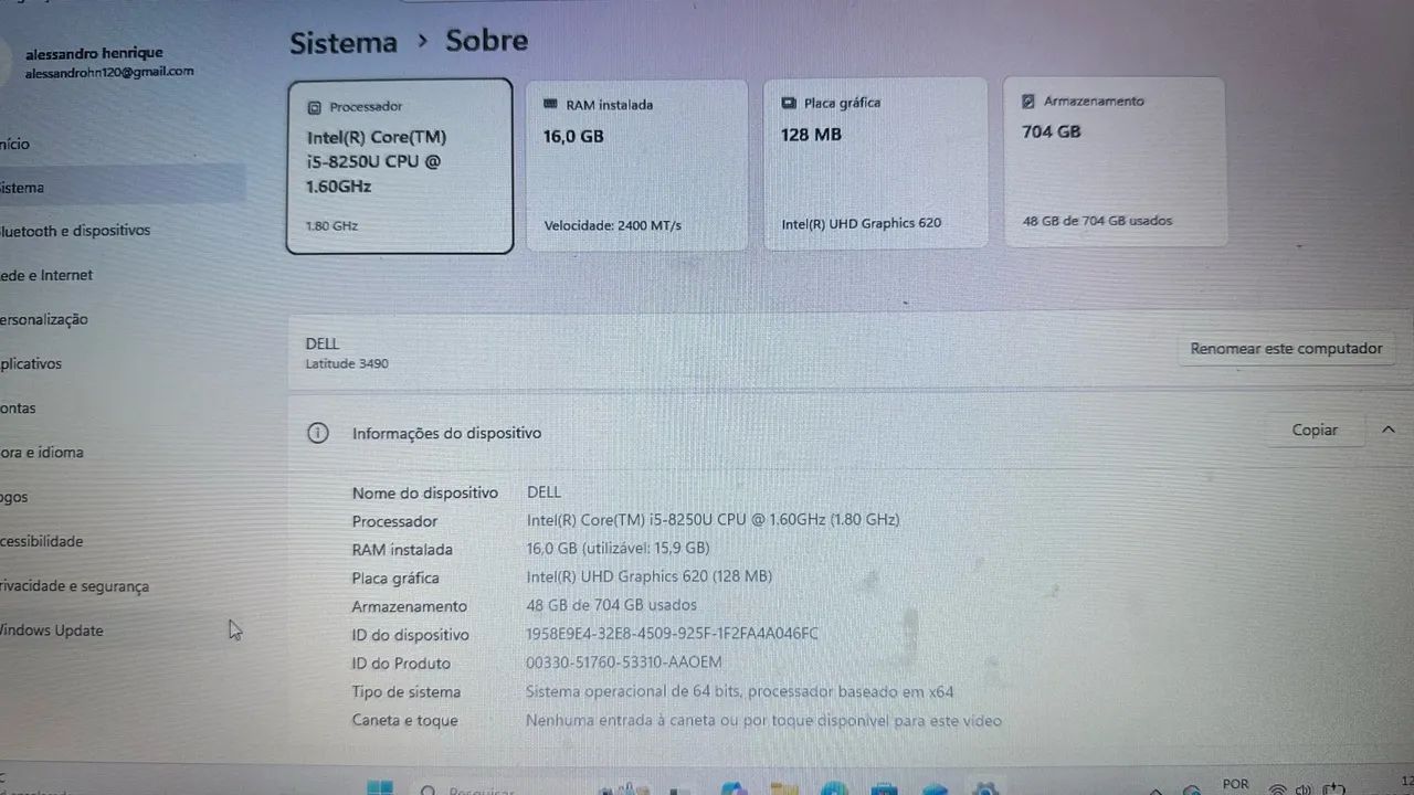 Notebook DELL - Foto 3