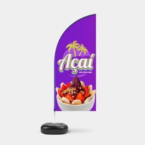 Wind Banner Premium Personalizado Kit Completo !!! - Foto 4