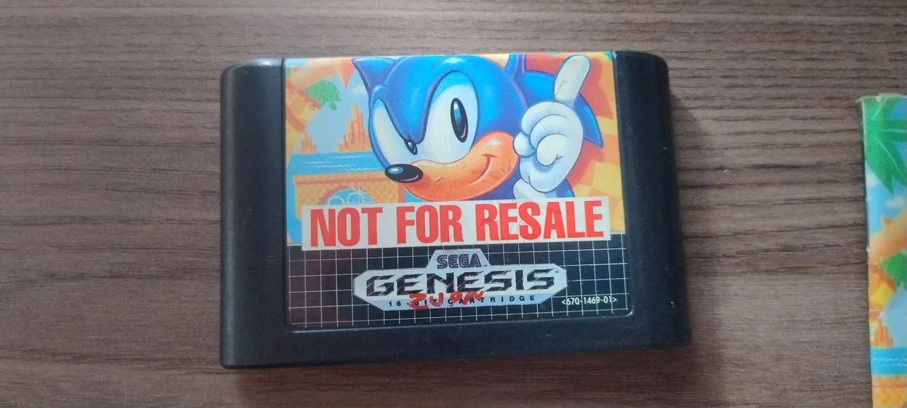Sonic 1  SEGA GENESIS COMPLETO - Foto 4