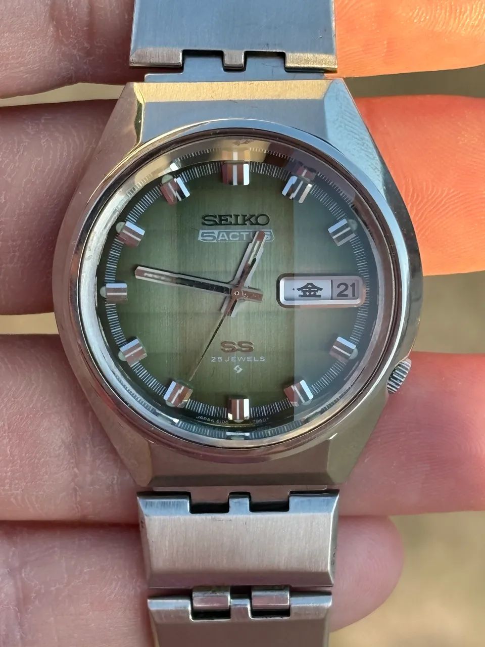 Relógio seiko actus SS