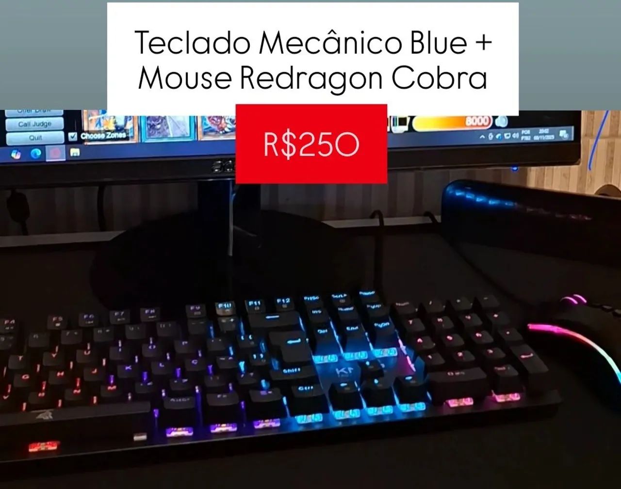 Teclado e Mouse Gamer