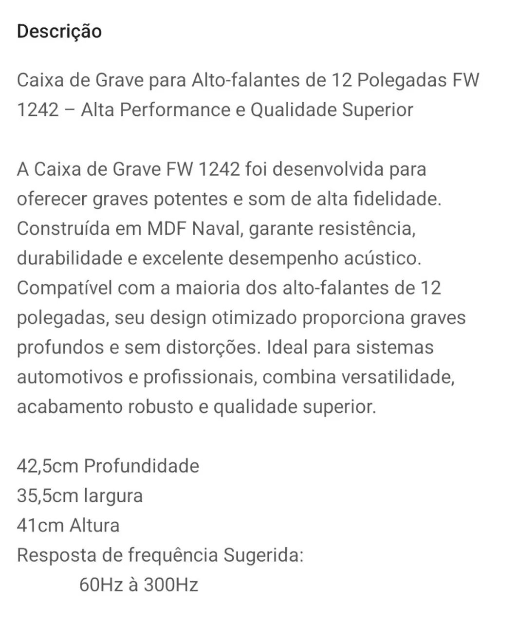 Caixa de Som DE Grave Profundo PIONEER com Sunwofer 12 polegadas, om  - Foto 2