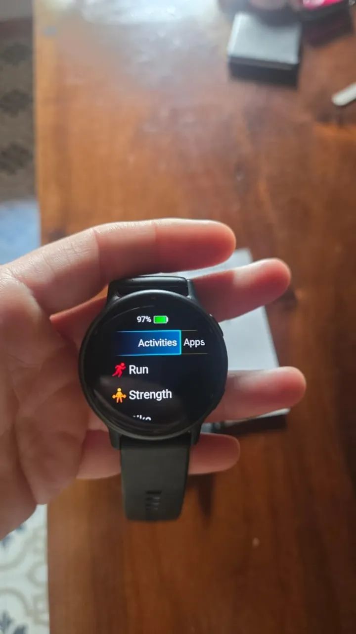 Garmin Vivo Active 5 com música e em excelente estado  - Foto 4