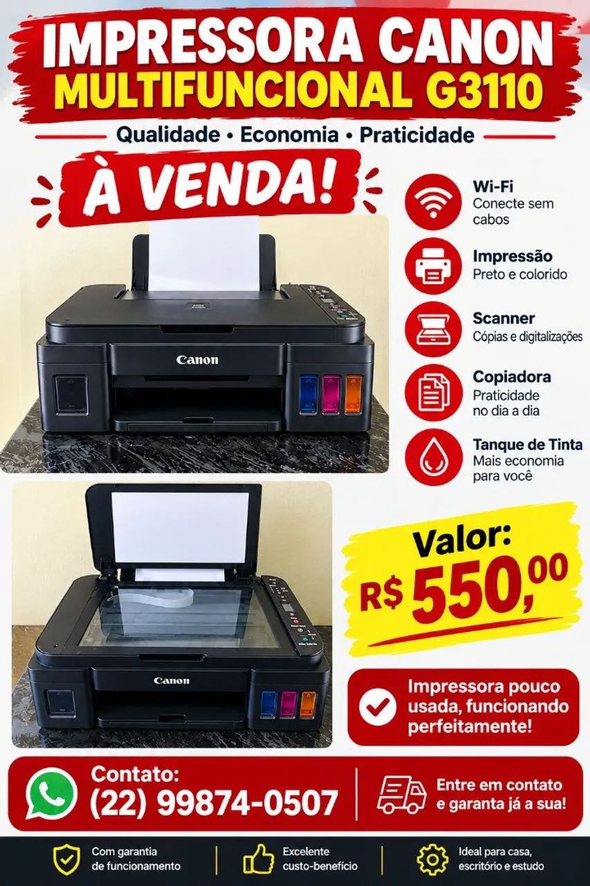 Impressora multifuncional 
