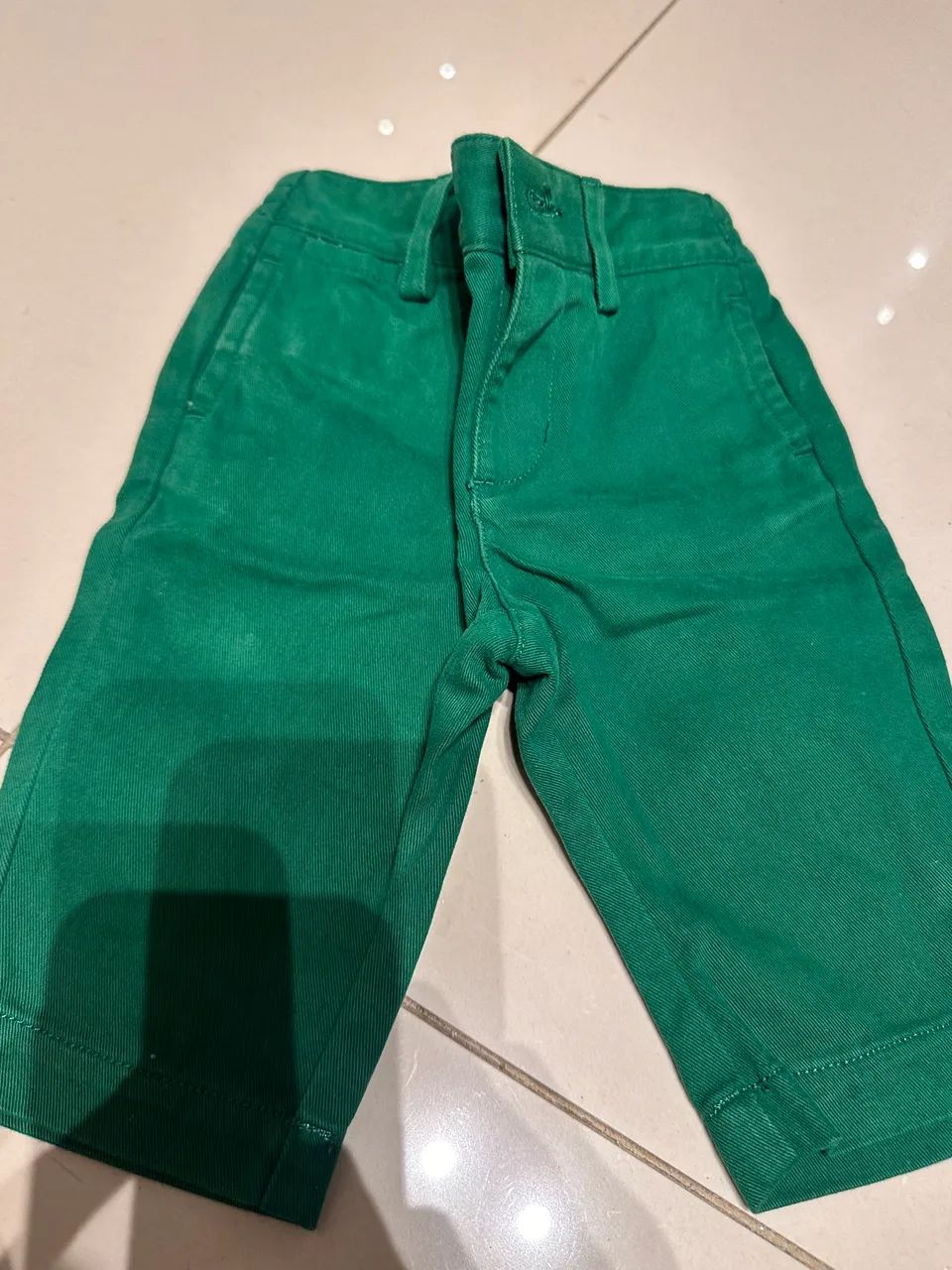 Calça Ralph Lauren 3 meses verde original 