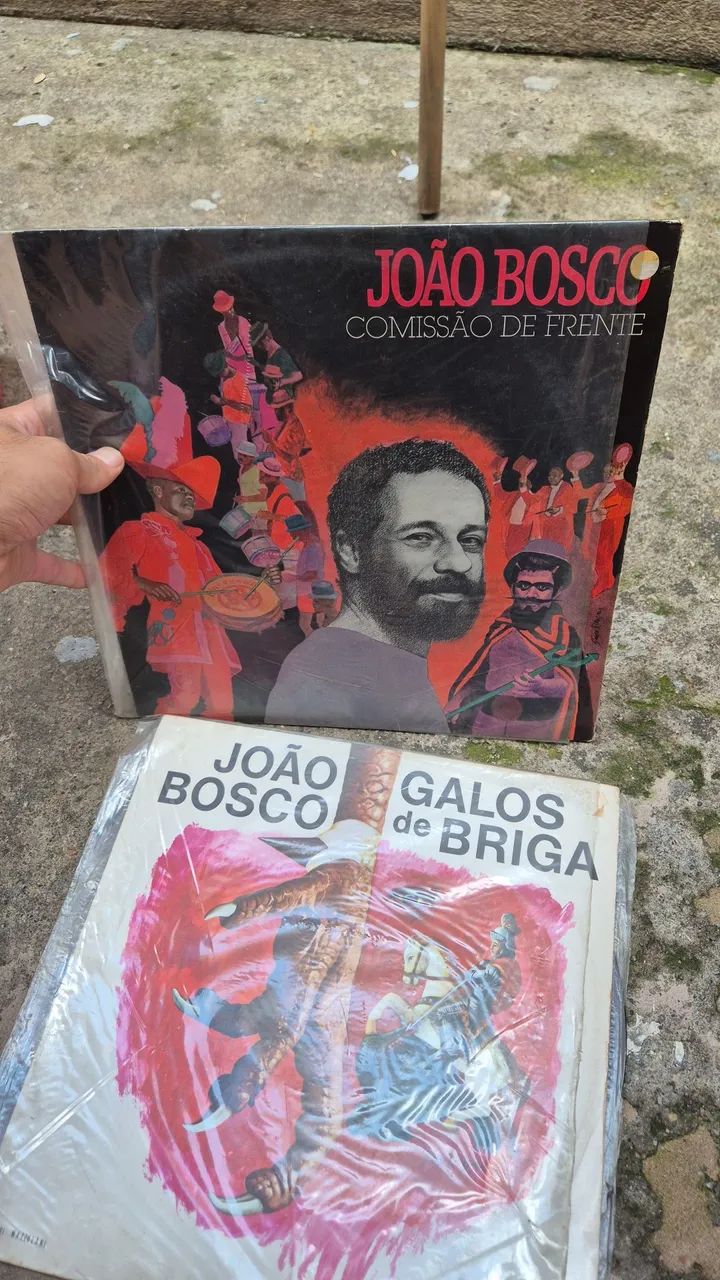 Vinils João Bosco - Comissão de frente e Galos de briga