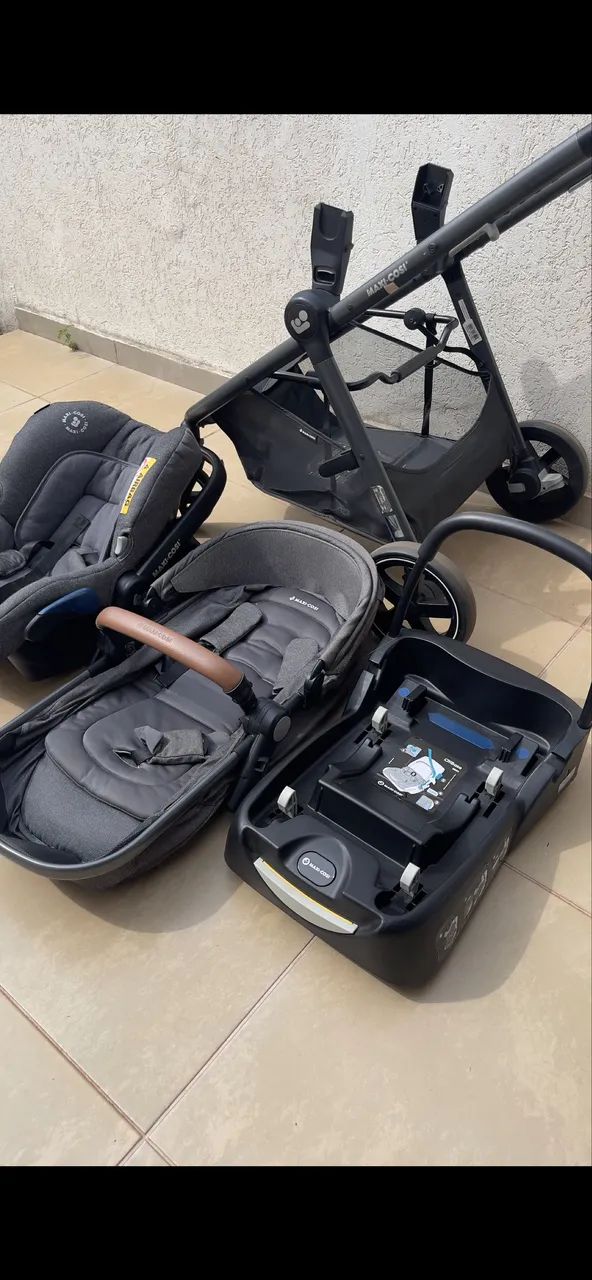 Carrinho Bebê + bebê conforto MÁXI COSI - Foto 3