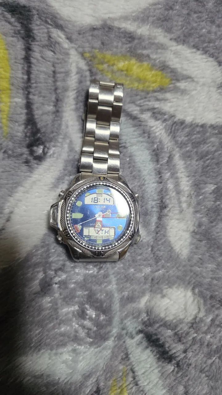 Relogio citizen aqualand C500 azul - Acessórios - Barra Funda, São