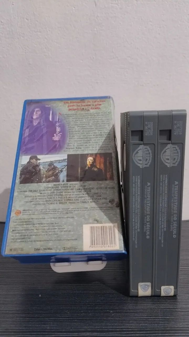 VHS A TEMPESTADE DO SÉCULO  - Foto 2