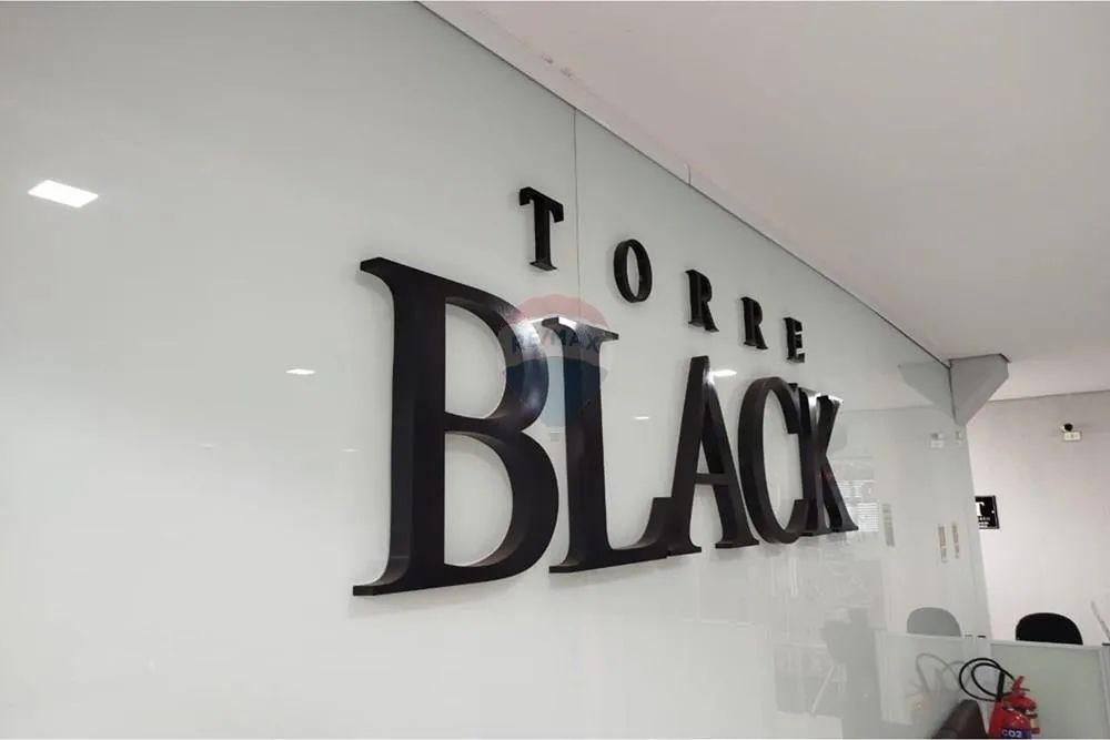 Sala Comercial 40m2 Moderna Edifício Black and White - Imobiliária Sheva - Foto 2