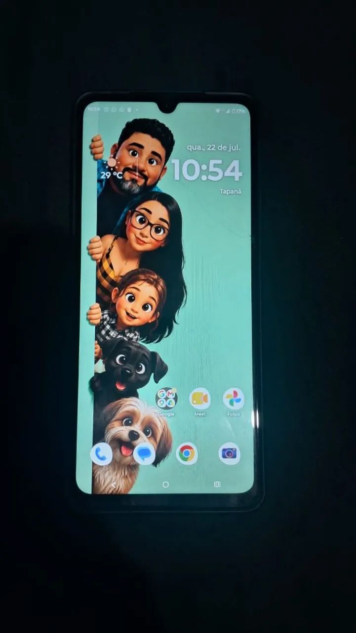 Moto G06 Laranja - Com Nota Fiscal - Foto 3