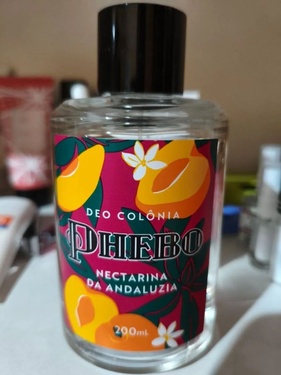 deo colônia phebo nectarina da andaluzia 200ml