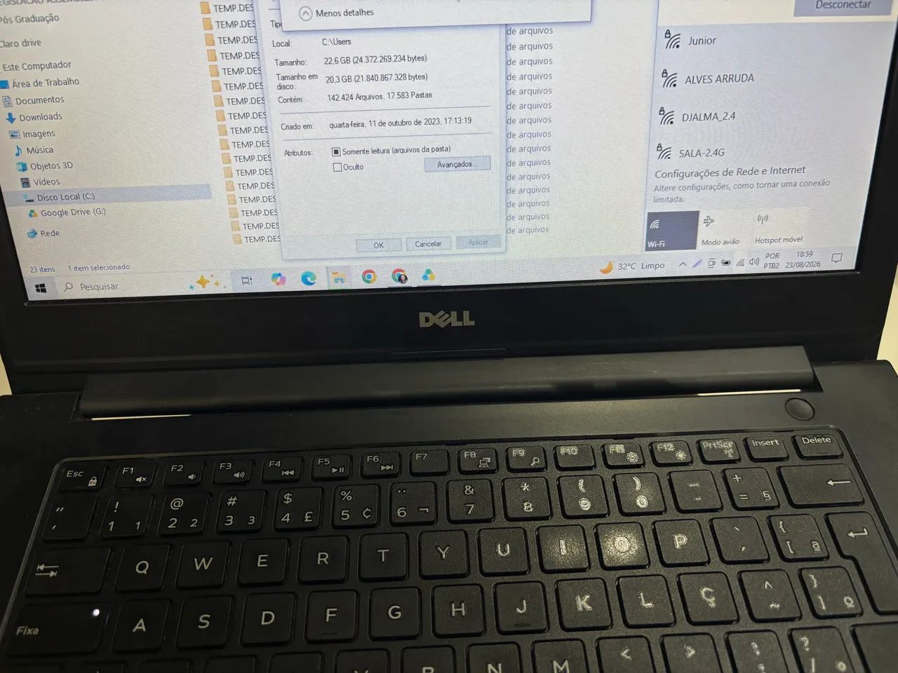 Notebook Dell Latitude 8GB, 256 GB SSD, tela de 14 polegadas - Foto 2