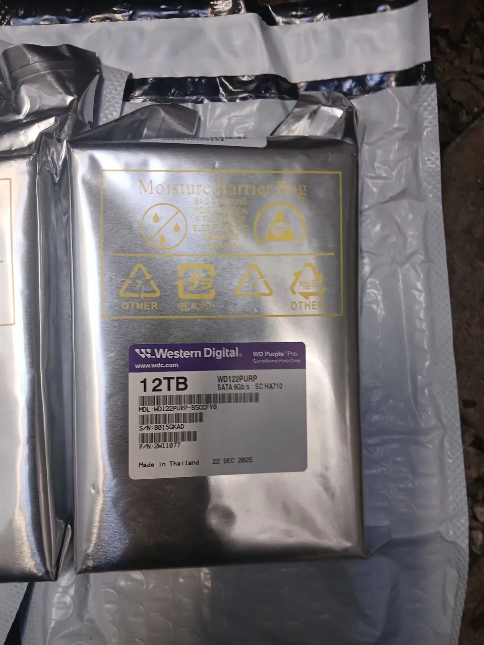 Wester digital 12tb novo. 