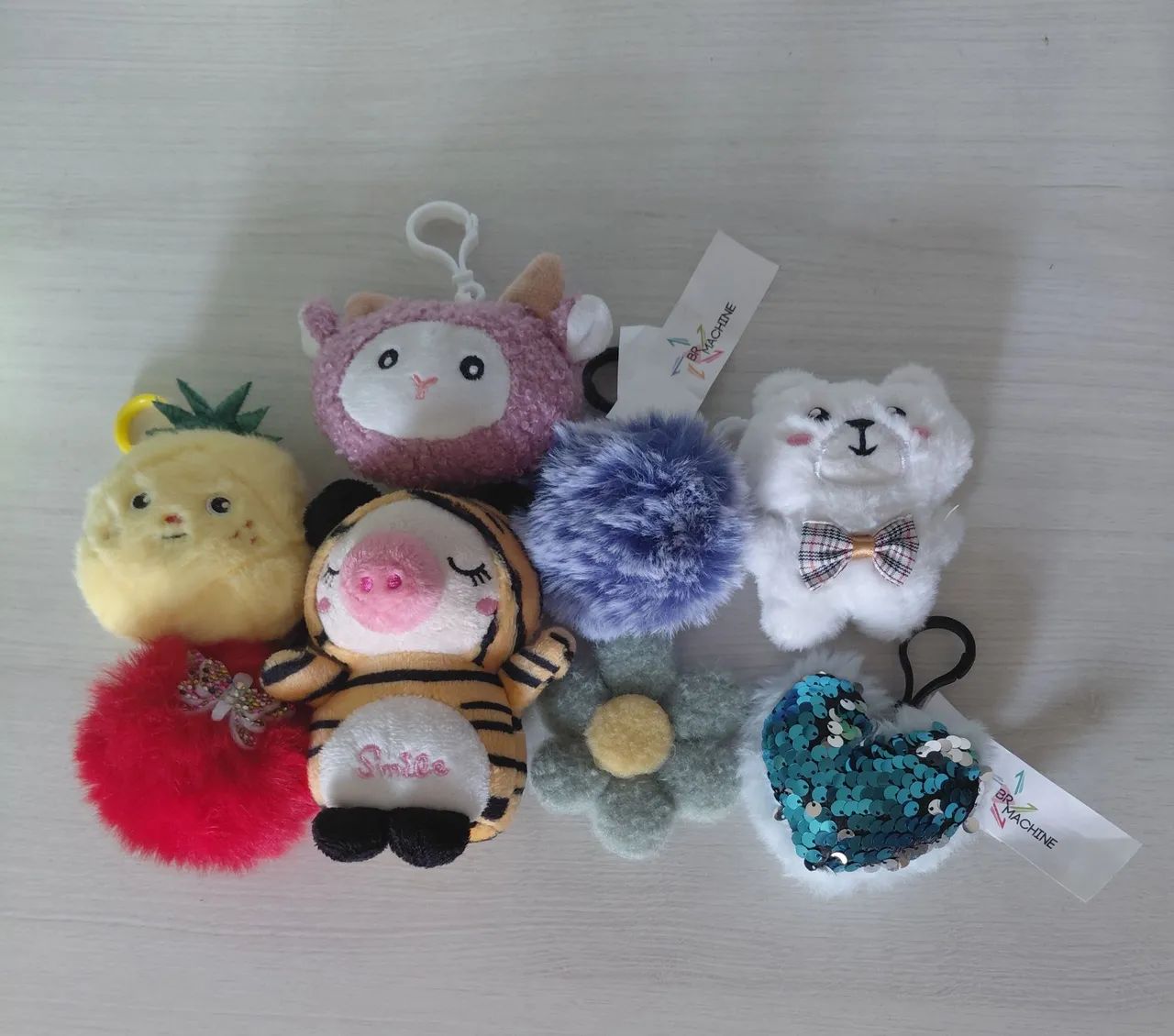 Pelúcias variadas