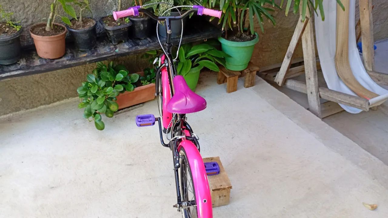 Bicicleta infantil aro 20 reformada  - Foto 3
