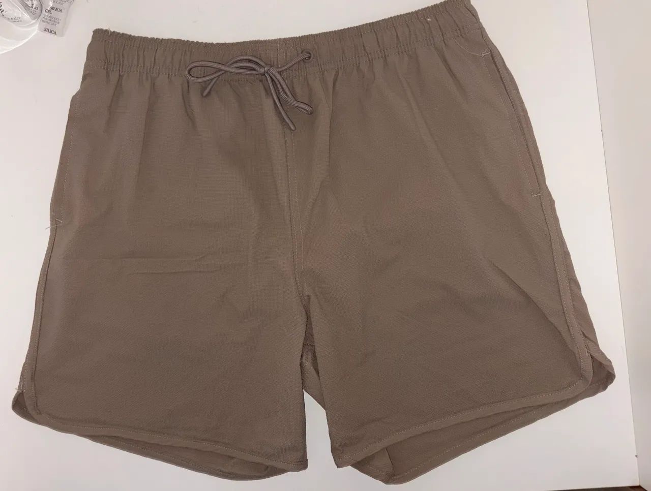 Short texturizado tamanho M