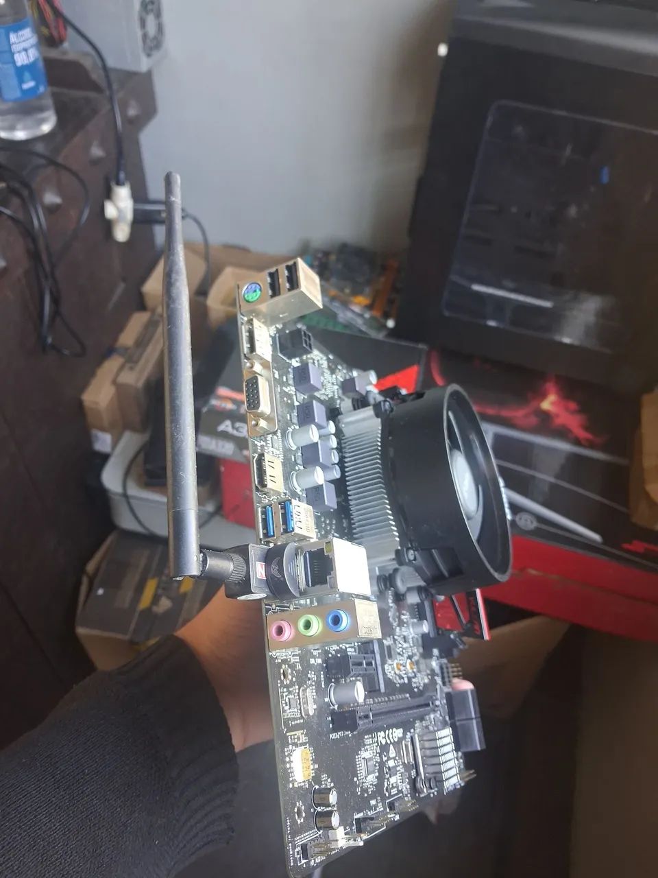 Placa mae processador e memoria ram  - Foto 3