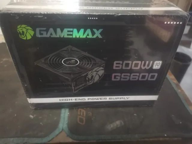 Fonte Gamemax GS600 80 Plus - NOVA - Foto 5