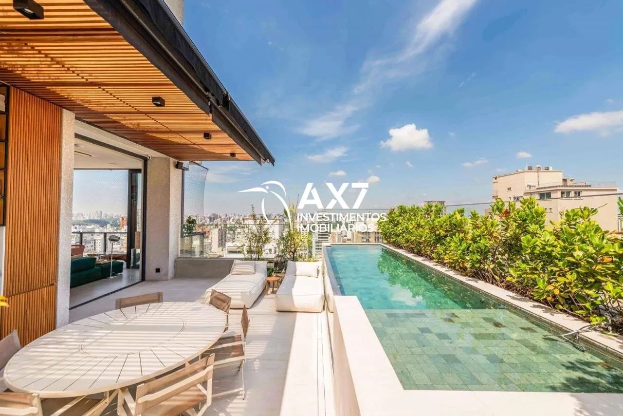 Cobertura à venda com 408m² no Jardins