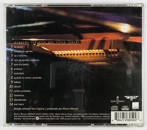 Cd Fafá de Belém - Piano e Voz - Autografado - Foto 5