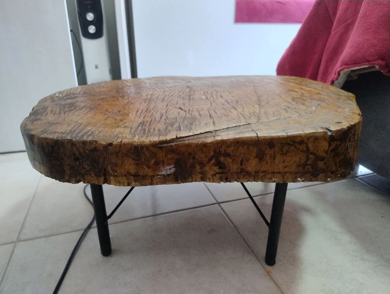 Mesa de centro rústica 