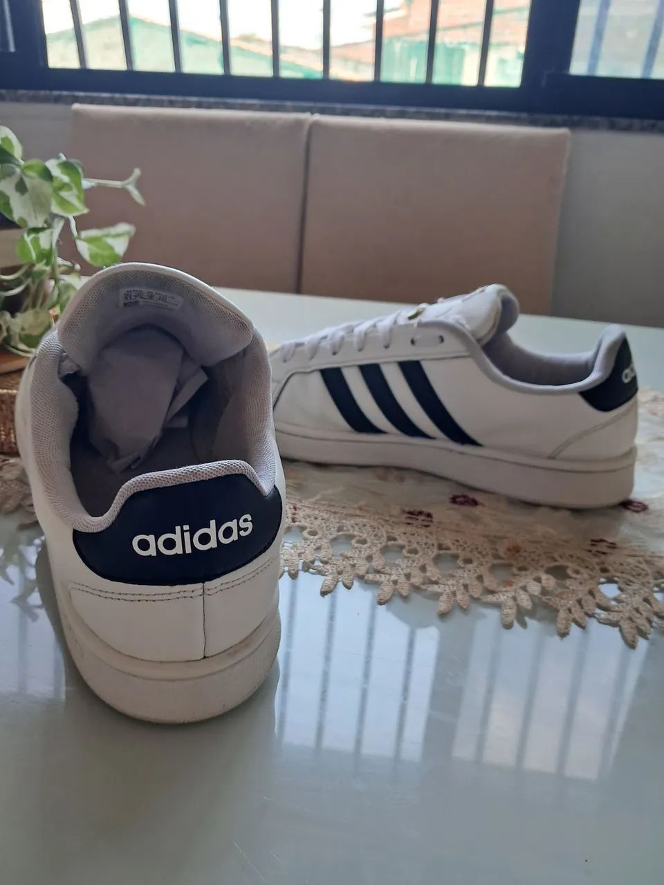 Tênis Adidas Branco Legítimo 41 - Foto 2