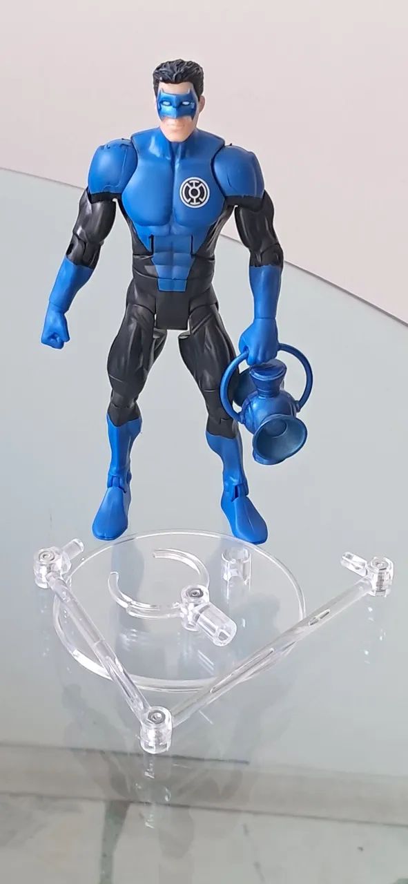 Kyle Rainer Lanterna Azul (Blue Lantern) - DCUC Mattel - Foto 5