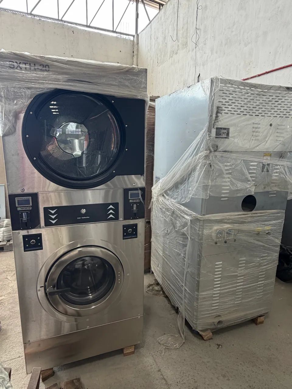 Máquina de lavar para posto de combustível 