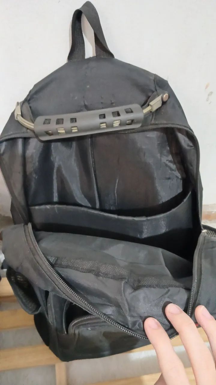 Mochila preta grande - Foto 3
