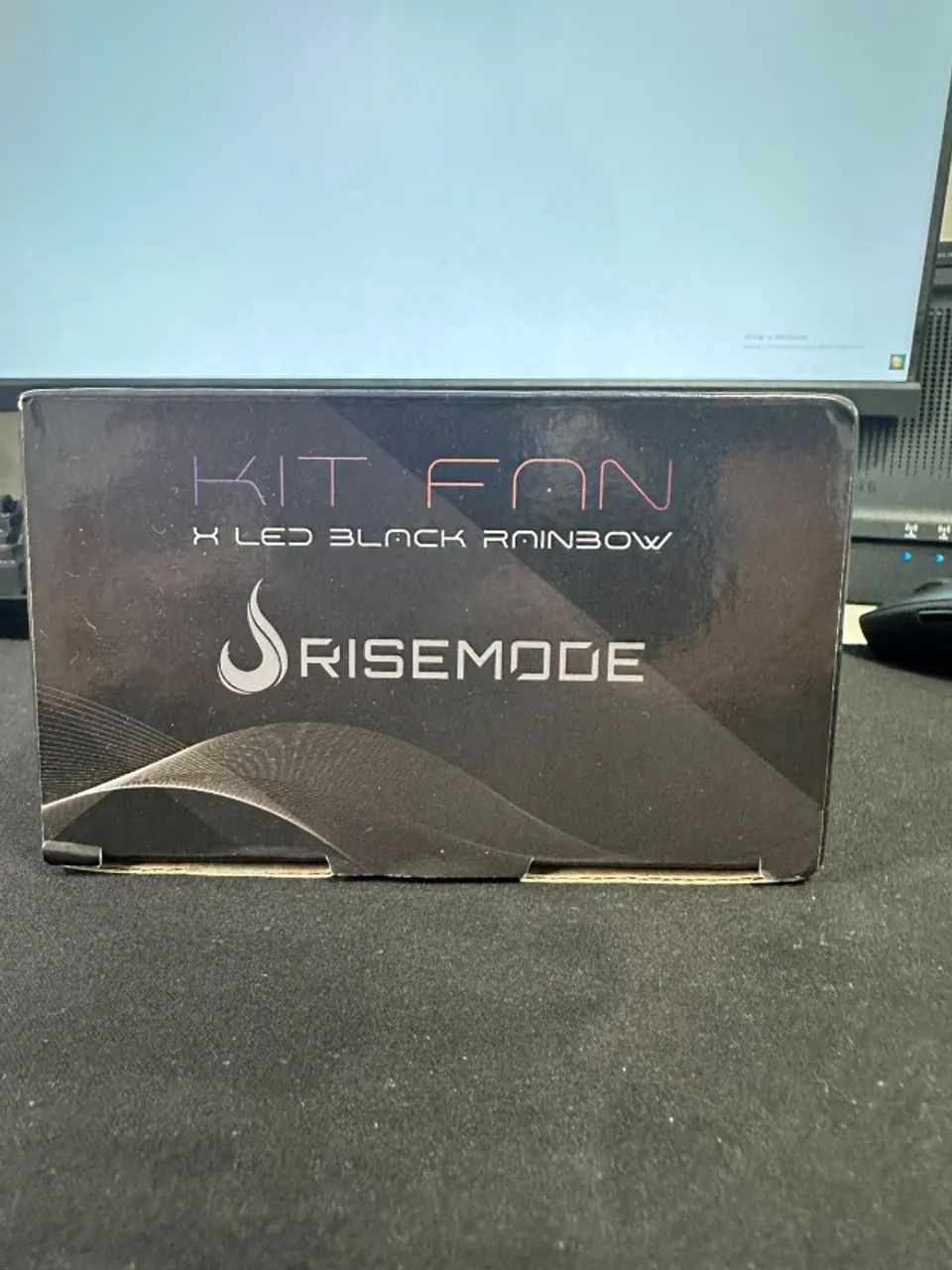 Kit Fan Rise Mode Led Black Rainbow - Foto 2
