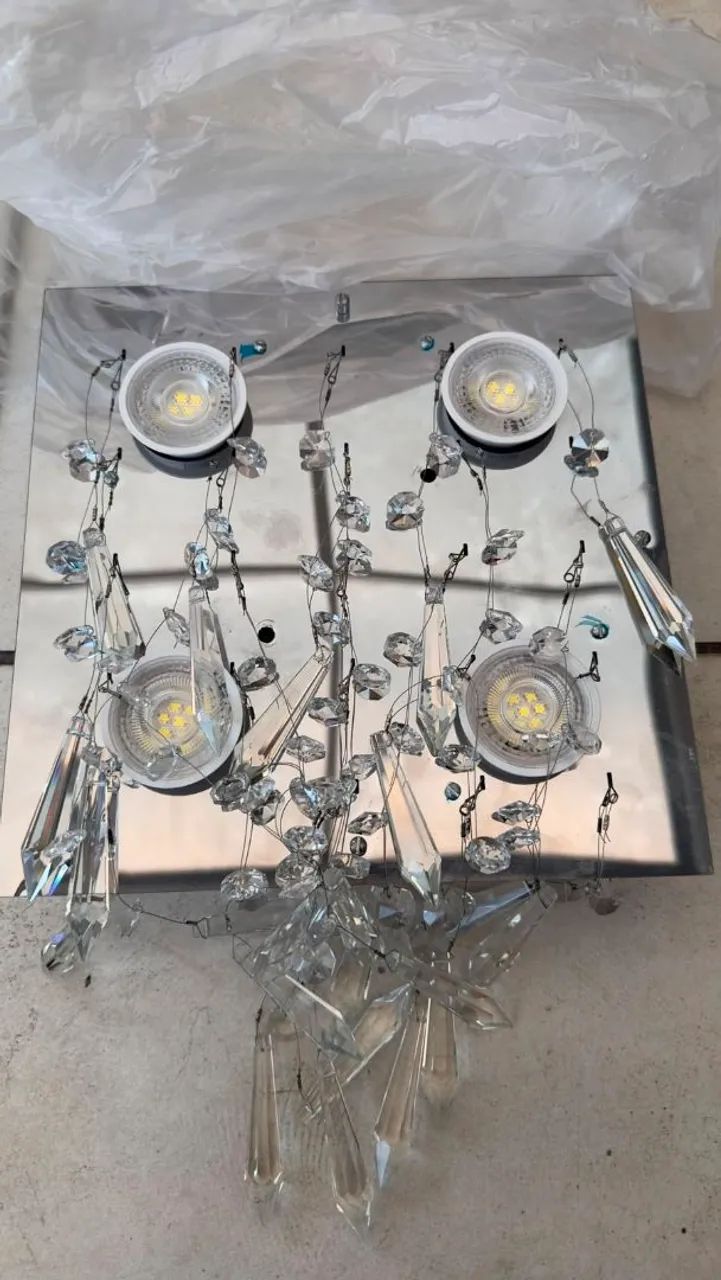 Lustre de cristal lindo - Foto 2