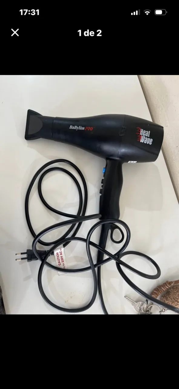 Secador profissional babyliss 220v