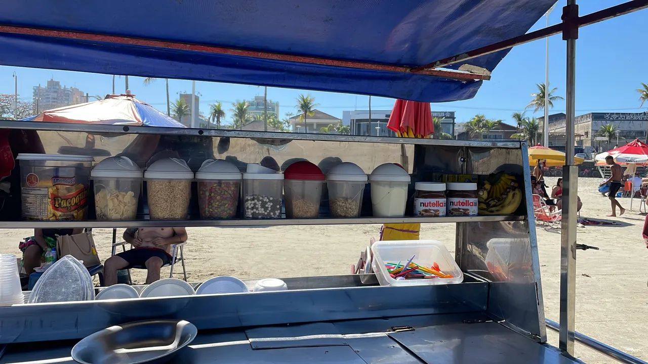 Carrinho de açaí 