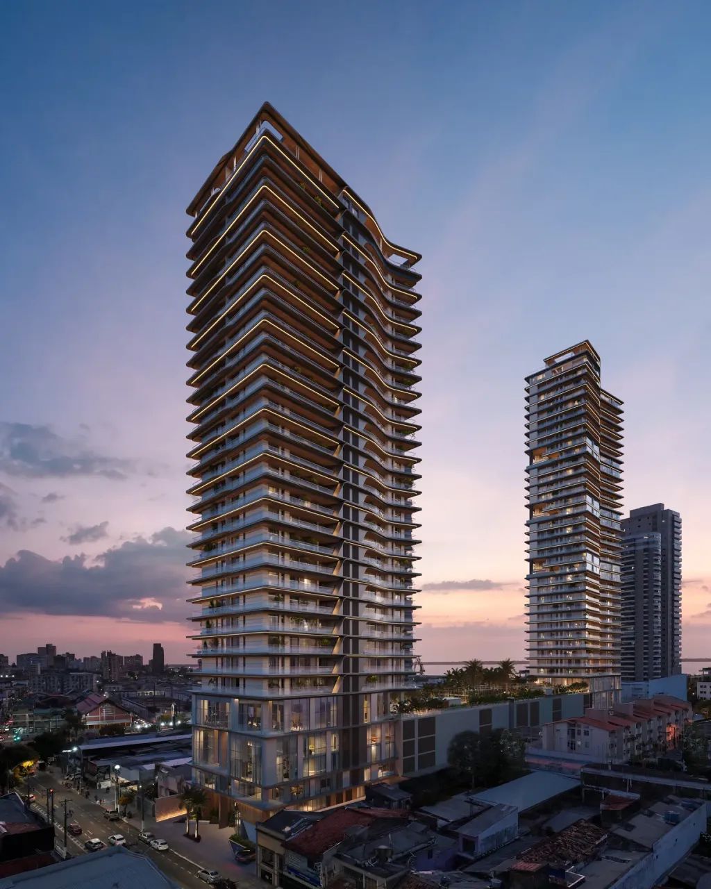 Authentic apto a venda dispõe, 179m², 03 suítes, 03 vagas com vista Baía no Umarizal em Be - Foto 4