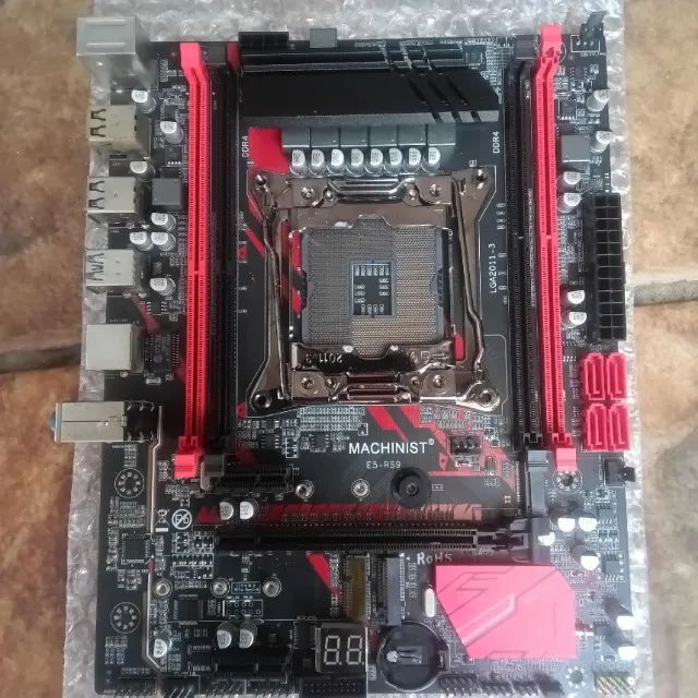 Placa-mãe X99 Machinist E5-RS59 com Defeito